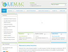 Tablet Screenshot of lemacinsurance.co.uk